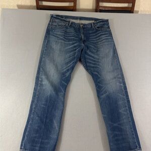 Polo Ralph Lauren RL Embroidered Jeans Mens 40x32 Classic Fit Denim